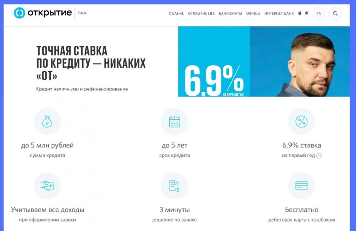 Кредит универсальный
