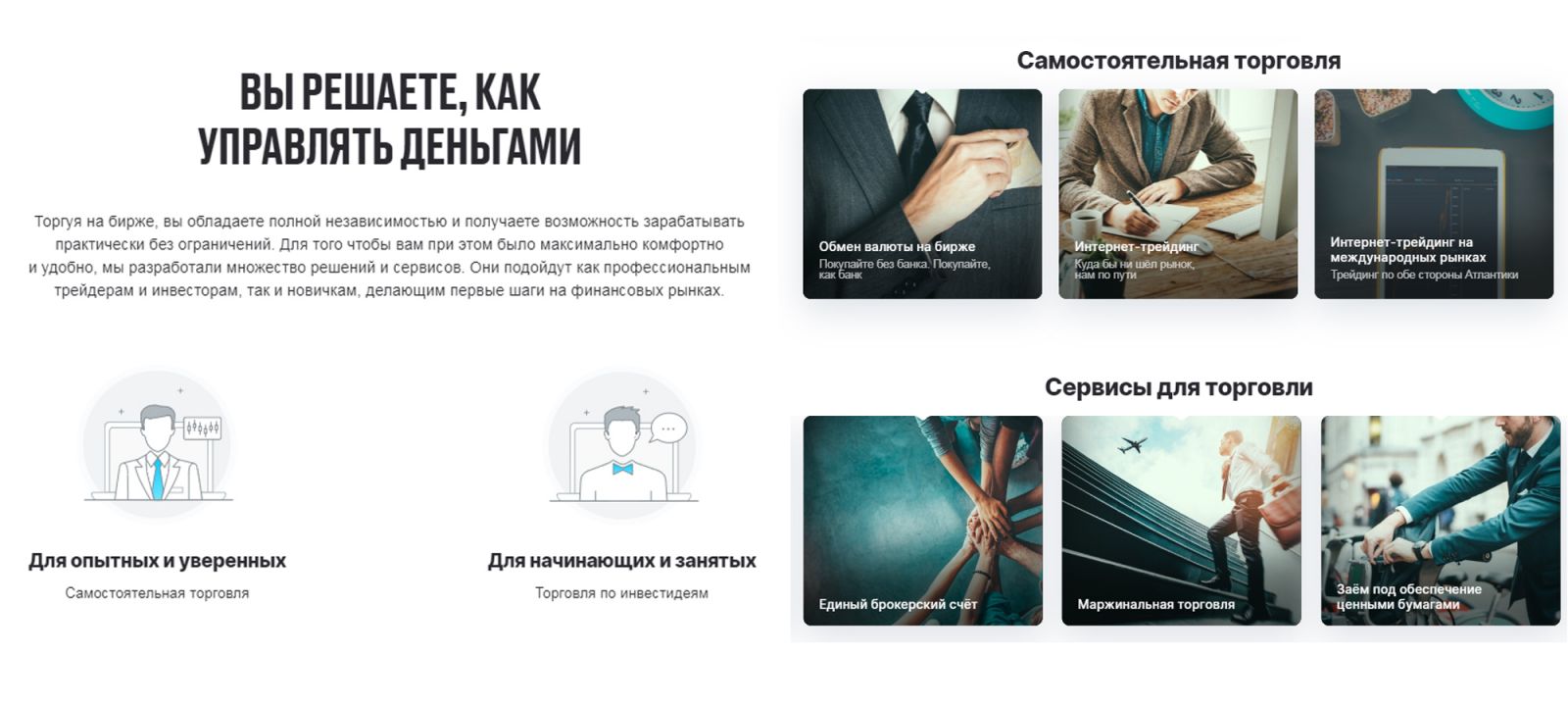 Виды торговли