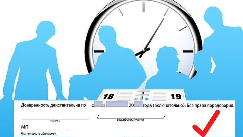 Срок действия